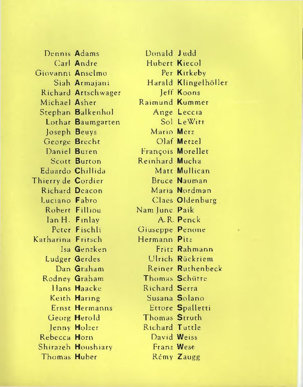 Catalog 1987